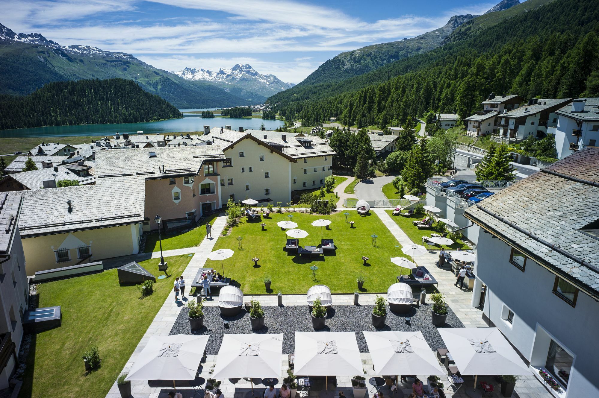 Hotel Giardino Mountain St Moritz Exterior foto